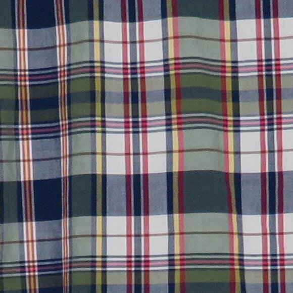 American Living* Men's‎ Short Sleeve Button Down Curved Hem Pocket Shirt~ Large - Picture 10 of 10